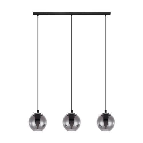 EGLO, 98652, ARISCANI, pendant, E27, 3X40W, IP20, black-transparent