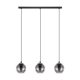 EGLO, 98652, ARISCANI, pendant, E27, 3X40W, IP20, black-transparent