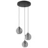 EGLO, 98653, ARISCANI, pendant, E27, 3X40W, IP20, black-transparent