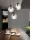 EGLO, 98653, ARISCANI, pendant, E27, 3X40W, IP20, black-transparent