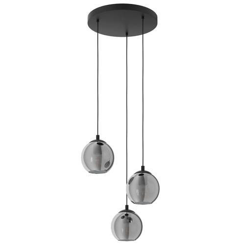 EGLO, 98653, ARISCANI, pendant, E27, 3X40W, IP20, black-transparent
