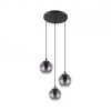 EGLO, 98653, ARISCANI, pendant, E27, 3X40W, IP20, black-transparent