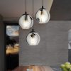 EGLO, 98653, ARISCANI, pendant, E27, 3X40W, IP20, black-transparent
