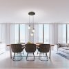 EGLO, 98653, ARISCANI, pendant, E27, 3X40W, IP20, black-transparent