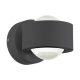 EGLO, 98746, TREVIOLO, pendant light, 3000 K, LED, 2X2.2W, IP44, transparent