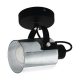 EGLO, 99052, BERREGAS, spot lamp, E27, 1X28W, IP20, black-transparent