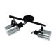 EGLO, 99053, BERREGAS, spot lamp, E27, 2X40W, IP20, black-transparent