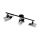 EGLO, 99054, BERREGAS, spot lamp, E27, 3X40W, IP20, black-transparent