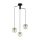 EGLO, 99073, MIRTAZZA, pendant, E27, 3X60W, IP20, champagne color