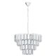 EGLO , 99094 , ERSEKA , pendant , E14 , 7X40W , IP20 , transparent