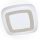 EGLO, 99109, RUIDERA, ceiling lamp, 3000 K, LED, 22W, IP20, white, silver