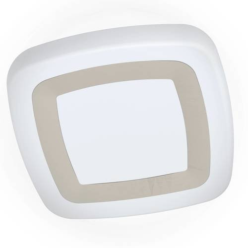 EGLO, 99109, RUIDERA, ceiling lamp, 3000 K, LED, 22W, IP20, white, silver