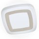 EGLO, 99109, RUIDERA, ceiling lamp, 3000 K, LED, 22W, IP20, white, silver