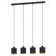 EGLO, 99275, ESTEPERRA, pendant, E27, 4X28W, IP20, black, gold