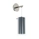 EGLO , 99288 , PINTO TEXTIL , wall lamp , E27 , 1X16W , IP20 , transparent, gray