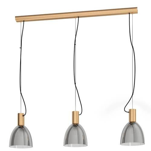 EGLO, 99314, LEBALIO, pendant, E27, 3X40W, IP20, black-transparent