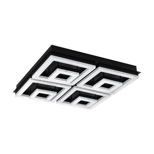 EGLO , 99328 , FRADELO 1 , ceiling lamp , 3000 K , LED , 46.5W , IP20 , black, transparent