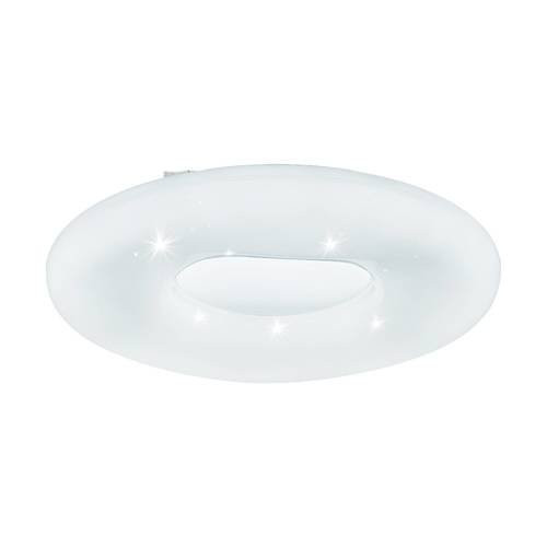 EGLO, 99342, ZAMUDILO, ceiling lamp, 3000 K 6500 K, LED, 21.6W, dimmable, IP20, white, silver