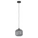 EGLO, 99371, MANTUNALLE 1, pendant, E27, 1X40W, IP20, black-transparent