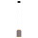 EGLO, 99445, ALBARIZA, pendant, E27, 1X40W, IP20, cappuccino, gold