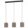 EGLO, 99446, ALBARIZA, pendant, E27, 3X40W, IP20, cappuccino, gold