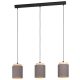 EGLO, 99446, ALBARIZA, pendant, E27, 3X40W, IP20, cappuccino, gold