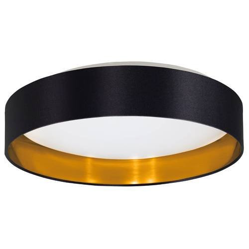 EGLO, 99539, MASERLO 2, ceiling lamp, 3000 K, LED, 20W, IP20, black, gold