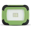 LED spotlight, 10 Watt, portable, battery-powered, USB, natural white, SAMSUNG chip, IP44, black-green