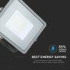 LED spotlight, 30 Watt, Ultra Slim, warm white, SAMSUNG chip, 5 year warranty, gray