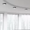 VT-8010 12W Full Oval Ip54 Dome Lights 3000K Black Body