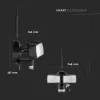 VT-4818 18W Led Floodlight With Wifi Sensor Camera 6000K Black Body