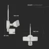 VT-4818 18W Led Floodlight With Wifi Sensor Camera 6000K
