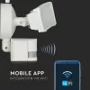 VT-4818 18W Led Floodlight With Wifi Sensor Camera 6000K