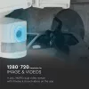 VT-4818 18W Led Floodlight With Wifi Sensor Camera 6000K
