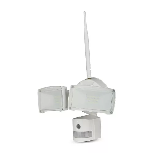 VT-4818 18W Led Floodlight With Wifi Sensor Camera 6000K