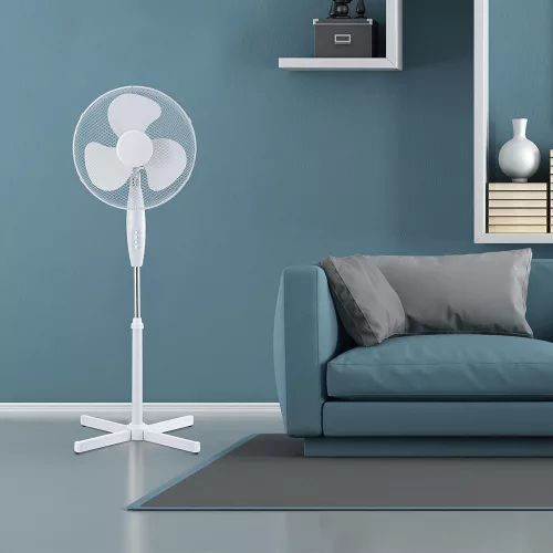 VT-4016-3 40W Stand Fan With 600Mm Cross Base-4 Buttons-3 Blades(16Inch)