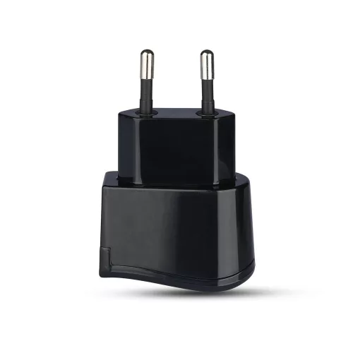VT-1024 Usb Travel Adaptor With Double Blister Package-Black