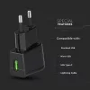VT-1024 Usb Travel Adaptor With Double Blister Package-Black