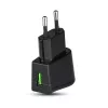 VT-1024 Usb Travel Adaptor With Double Blister Package-Black