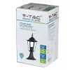 VT-753 E27 Standlamp- Matt Black