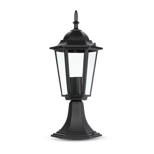 VT-753 E27 Standlamp- Matt Black