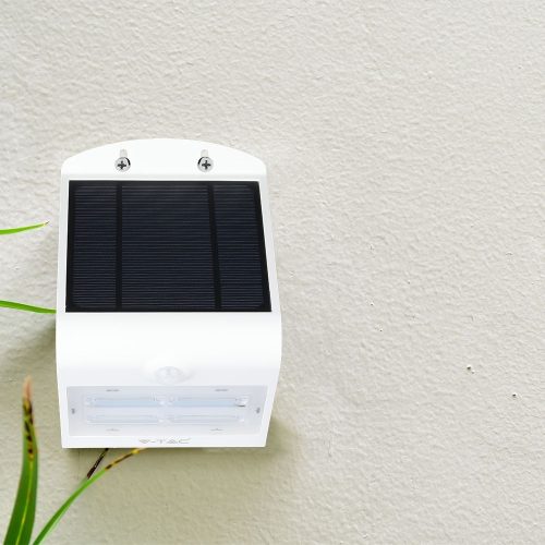 Lamp, 3W, 400 lumen, solar, motion sensor, wall, IP65