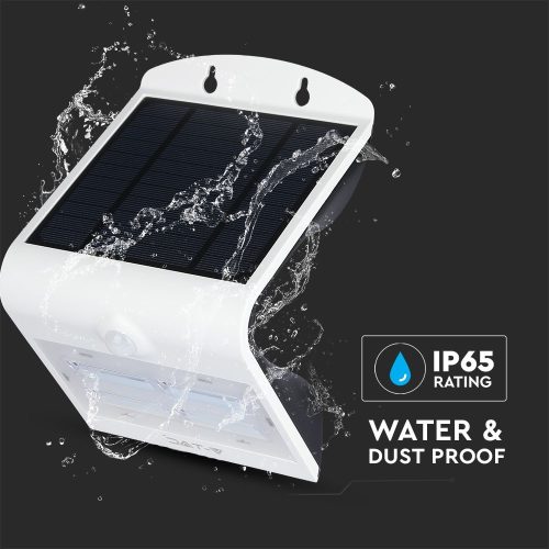 Lamp, 3W, 400 lumen, solar, motion sensor, wall, IP65