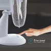 VT-4017-3 40W Desk Fan With Knock-Down Base-4 Buttons-3 Blades(16Inch)