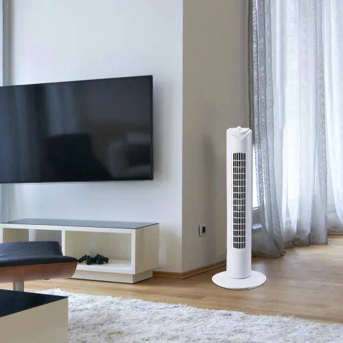 VT-4538 45W Tower Fan With Oscillation & Timer Function(31Inch)