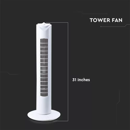 VT-4538 45W Tower Fan With Oscillation & Timer Function(31Inch)