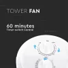 VT-4538 45W Tower Fan With Oscillation & Timer Function(31Inch)