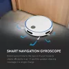 VT-5522 Robotic Vacuum Cleaner With Remote Control-White & Blue