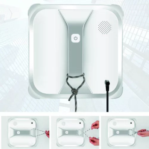 WINDOW CLEAN ROBOT SILVER SQUARE