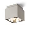 RENDL R13491 EX Extravalance Square Aluminium Lamp for Halogen Bulb, 50 W, 230V/12V